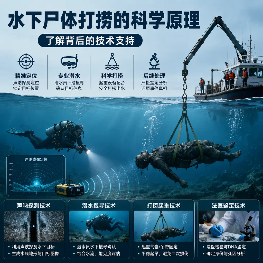 农安水下尸体打捞的科学原理，了解背后的技术支持